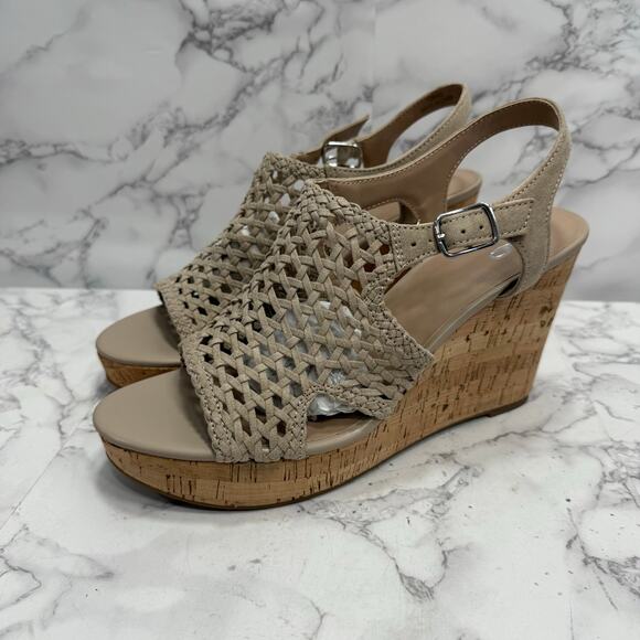 Mix No 6 Women’s Wedge Sandals sz 6 NEW #M580 - Picture 2 of 7